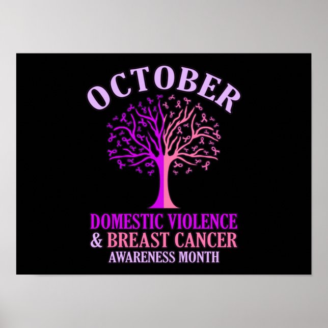 Poster Mois de sensibilisation à la violence familiale Oc (Devant)