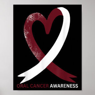 Poster Mois de sensibilisation au cancer buccal 2024 Cou 