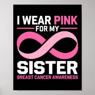 Poster Mois De Sensibilisation Au Cancer Du Sein Je Porte