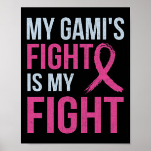 Poster Mois de sensibilisation au cancer du sein Mon comb
