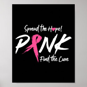 Poster Mois de sensibilisation au cancer du sein Répandre