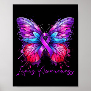 Poster Mois de sensibilisation au lupus papillon