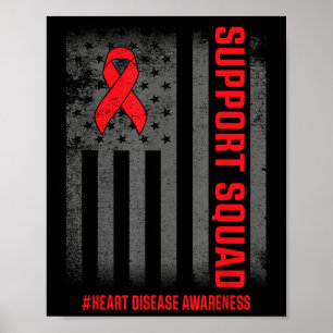Poster Mois de sensibilisation aux maladies du coeur Mala