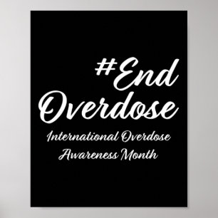 Poster Mois de sensibilisation aux surdoses