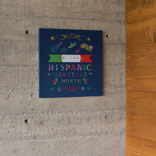 POSTER MOIS DU PATRIMOINE HISPANIQUE NATIONAL