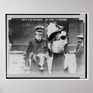 Poster Molly Brown et sauvetage insubmersible Capt Rostro