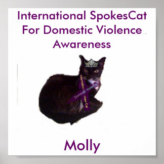 Poster Molly, Molly, International Spokes Chat Pour Dome.