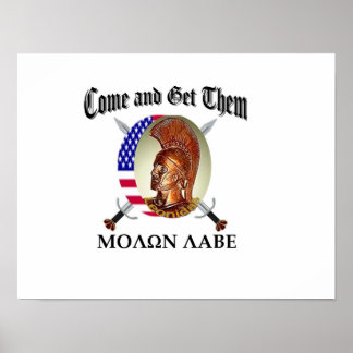 Poster Molon Labe