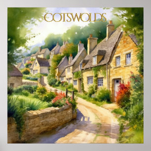 Poster Moment magique dans les Cotswolds