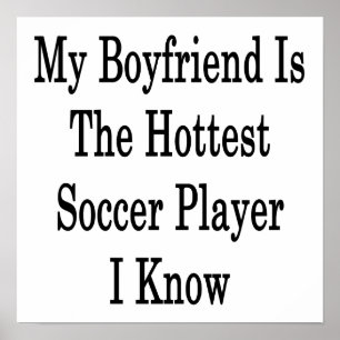 Poster Mon ami est le footballeur le plus chaud que je