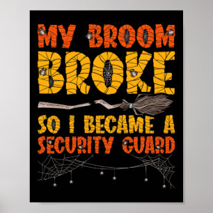 Poster Mon Broom S'Est Écrasé, Alors Je Suis Devenu Un Ha