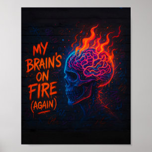 Poster Mon cerveau est en feu (encore)