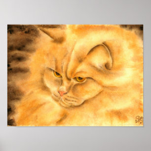 Poster Mon chat préféré