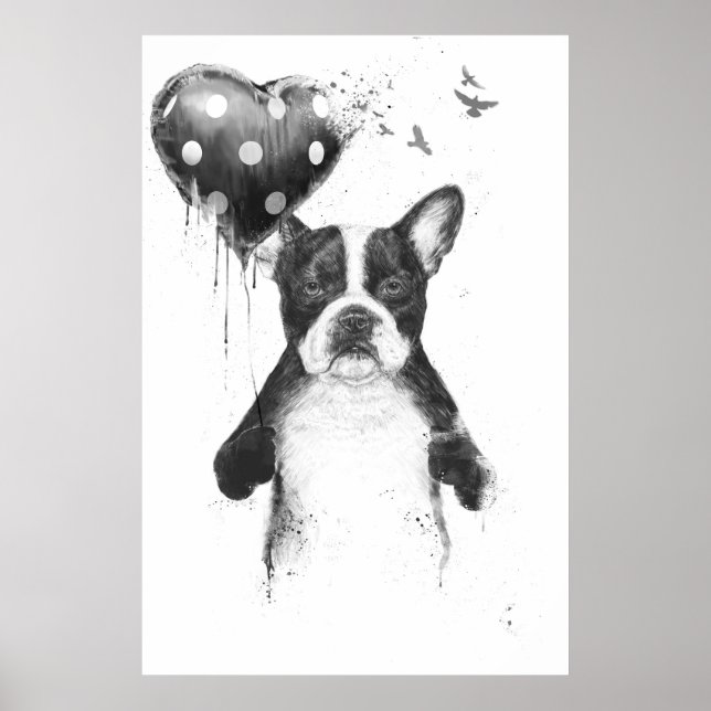 Poster Mon coeur va boum (Devant)