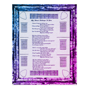 Poster Mon Coeur Vous Appartient