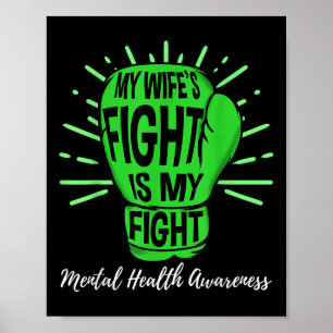 Poster Mon combat de femmes est ma lutte pour la santé me