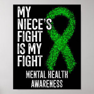 Poster Mon combat de nièces est mon combat pour la santé 