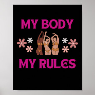 Poster Mon corps Mes règles Sticker