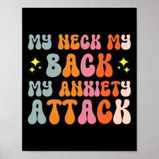 Poster Mon cou Mon Ck Mon attaque d'anxiété _2