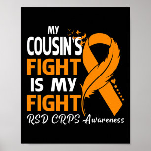 Poster Mon Cousin's Combat Is My Fight Rsd Crps Sensibili