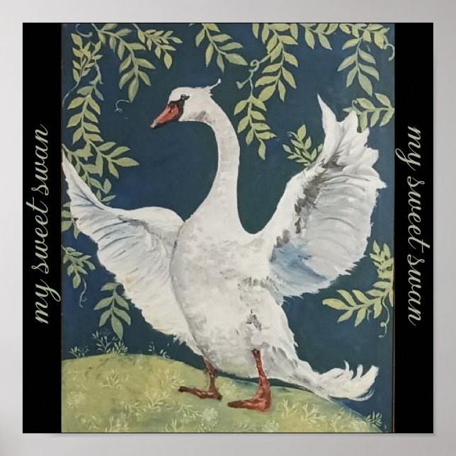 Poster Mon cygne doux (Devant)