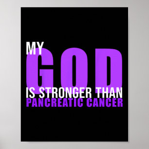 Poster Mon Dieu Est Plus Fort Que Les Acteurs Du Cancer D