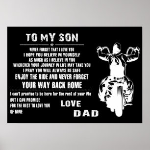 Poster Mon fils aime papa