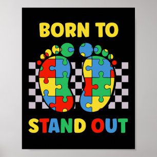 Poster Mon Frère Est Au-some Sensibilisation sur l'autism