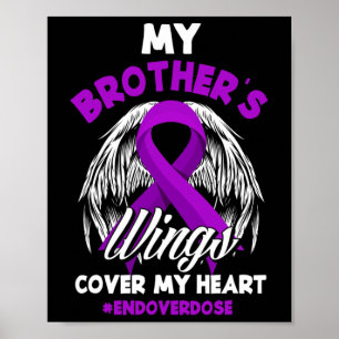 Poster Mon frère's Wings Cover My Heart End Overdose 1