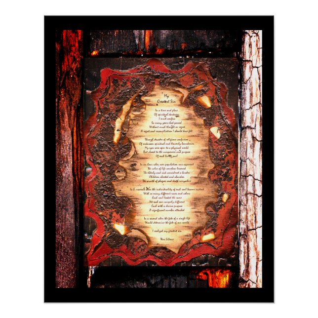 Poster Mon grand péché (Devant)