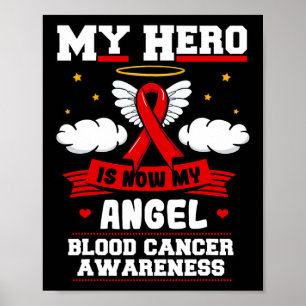 Poster Mon héros est maintenant mon ange Cancer du sang N