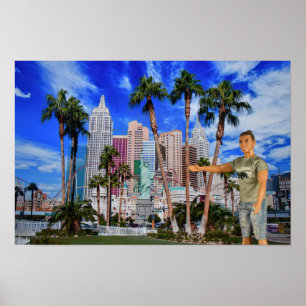 Poster Mon hôtel incroyable à Vegas.