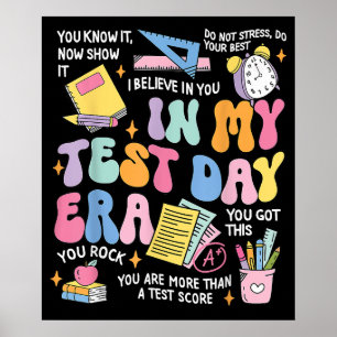Poster Mon Jour d'Essai Era Retro Super Test Day Enseigna