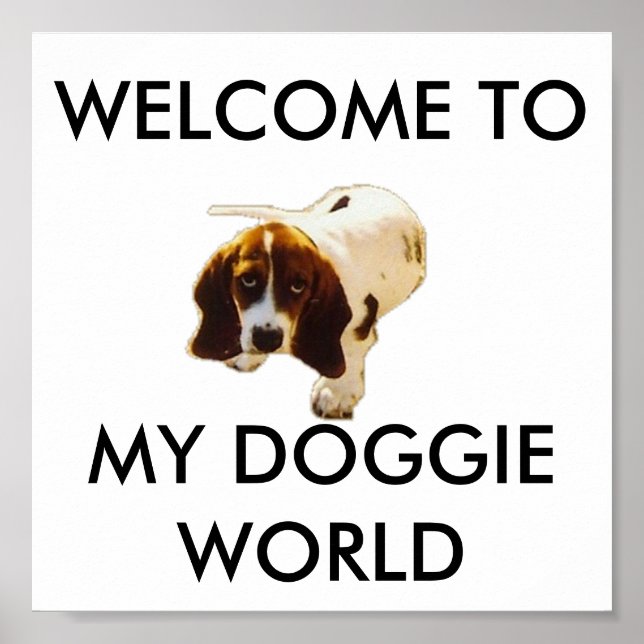POSTER MON MONDE DOGGIE, BIENVENUE À (Devant)