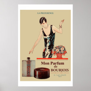 Poster Mon parfum Bourjois