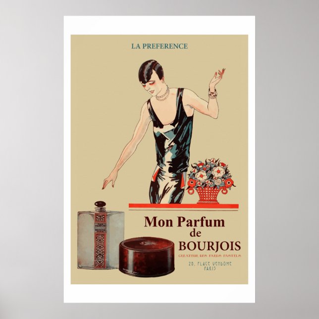 Poster Mon parfum Bourjois (Devant)
