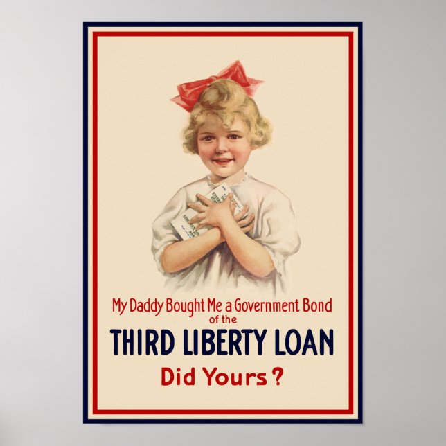 Poster Mon Père M'A Acheté Une Obligation Du Gouvernement (Devant)