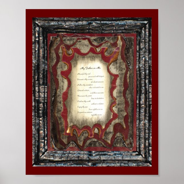 Poster Mon père ou moi (Devant)