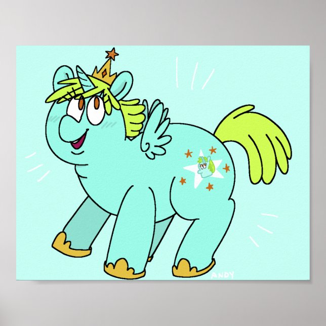 Poster Mon Petit Pony Alicorn Whoa Nelly (Devant)
