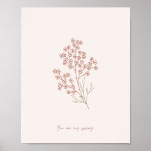 Poster Mon printemps
