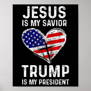 Poster Mon Sauveur Trump est-il mon président 2