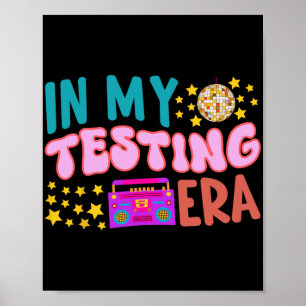 Poster Mon test Era School Enseignant Test Super