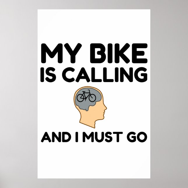 Poster Mon Vélo Appelle (Devant)