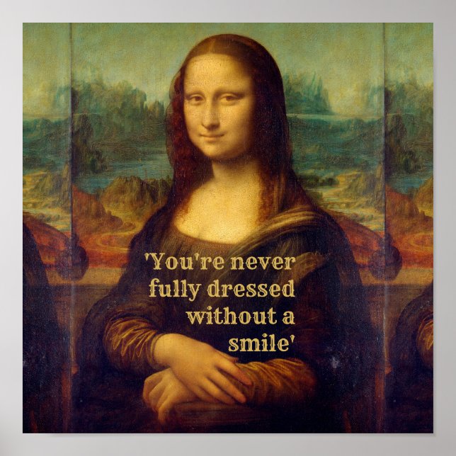 Poster Mona Lisa (Devant)