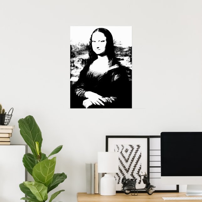 Poster Mona Lisa (Bureau à domicile)