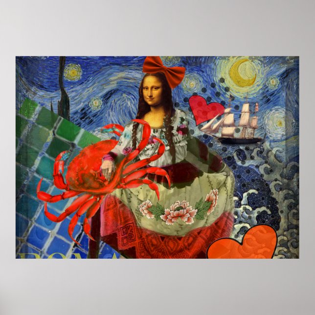Poster Mona Lisa (Devant)