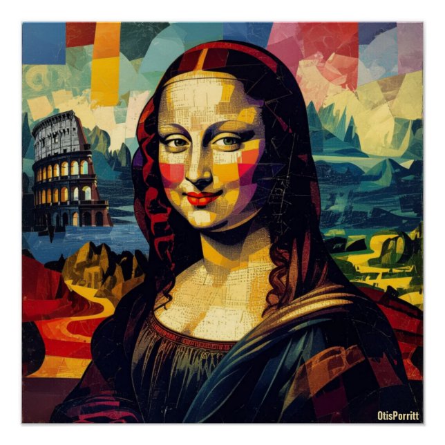 POSTER MONA LISA-24 (Devant)