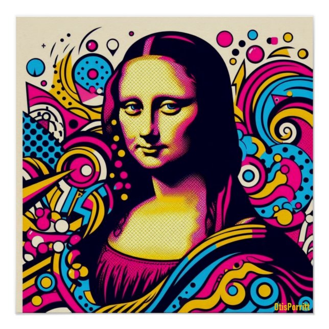 POSTER MONA LISA-31 (Devant)