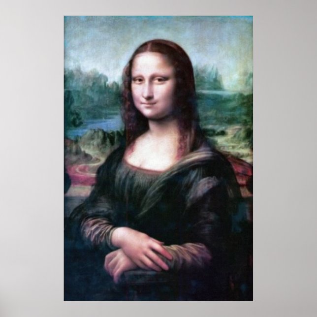 Poster Mona Lisa by Léonard de Vinci (Devant)