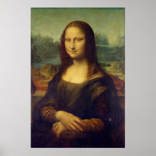 Poster Mona Lisa by Léonard de Vinci